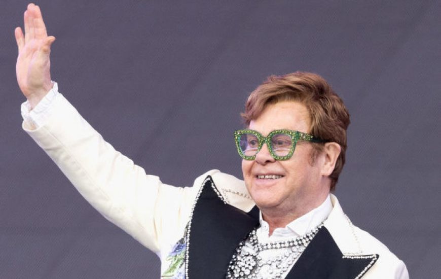 Elton John And Jennifer Lopez Feature In Star-Studded Super Bowl Commercials