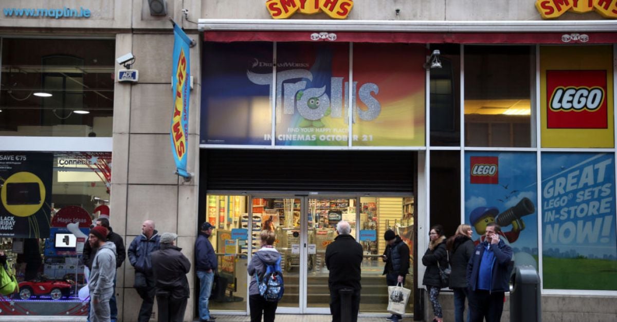 Smyths Toys Ireland sees pre-tax profits jump to over €5m