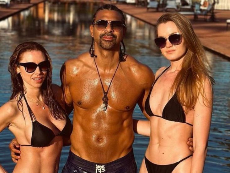 David Haye Calls Una Healy And Sian Osborne 'Queens In My Life' In Valentine's Post