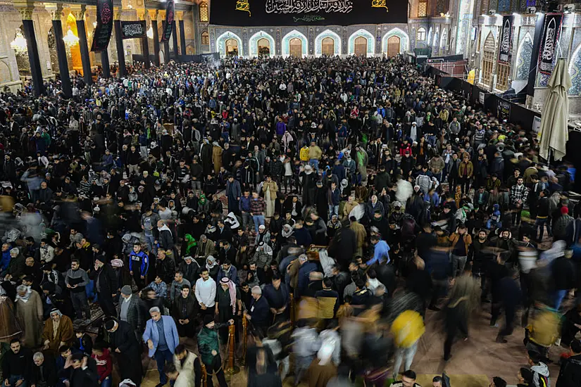 Pilgrims Mark Death Of Revered Muslim Imam With Baghdad Procession