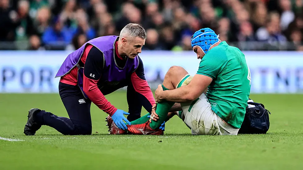 Major Injury Blow For Ireland With Tadhg Beirne Sidelined By Ankle Issue