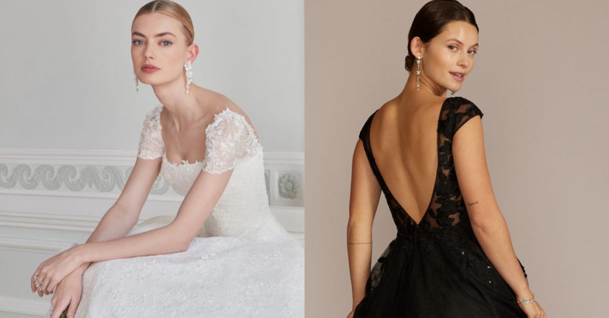 Five bridalwear trends that will be huge this wedding season, from bows to black dresses