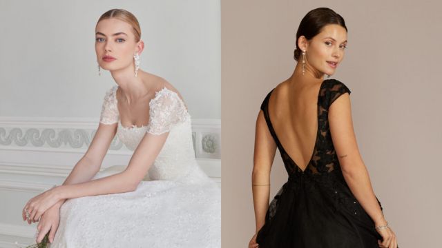 Five Bridalwear Trends That Will Be Huge This Wedding Season, From Bows To Black Dresses