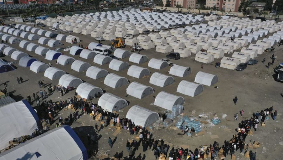 Turkish Earthquake Victims Sleeping In Trains, Tents And Greenhouses