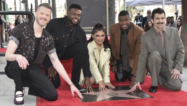 Pentatonix Become First Acapella Group To Receive Star On Hollywood Walk Of Fame