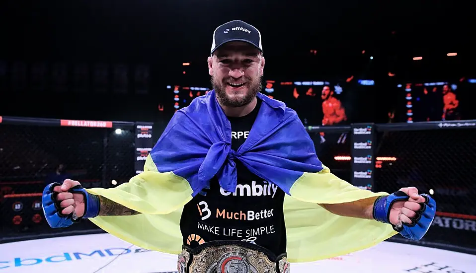 Mma Star Yaroslav Amosov Relishing Comeback Bout In Dublin After Fighting For Ukraine