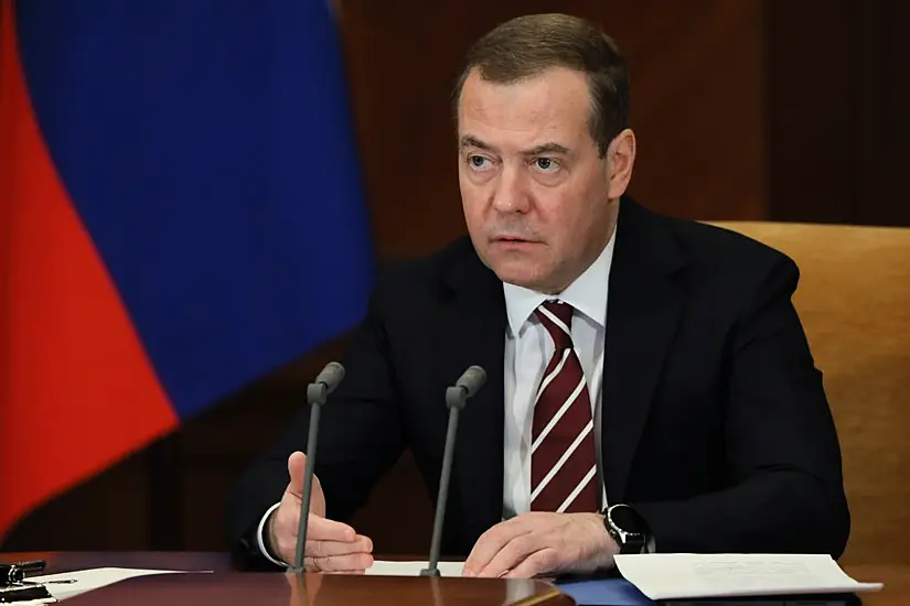 Russia's Medvedev Threatens To Turn Kyiv Into 'Giant Melted Spot'