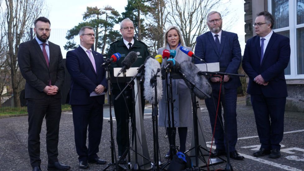 Stormont Leaders ‘United As One Voice’ To Condemn Shooting Of Senior Detective