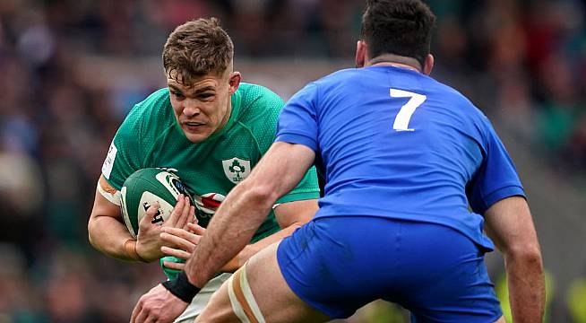 Ireland Optimistic Over Quick Return For Garry Ringrose After Injury Blow