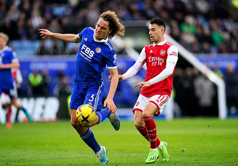 Gabriel Martinelli Scores Only Goal As Leaders Arsenal Beat Leicester