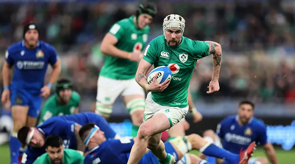 Mack Hansen Insists Ireland Are Not Thinking Too Far Ahead In Grand Slam Chase