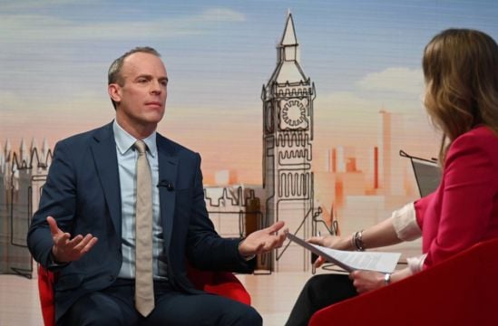 Raab Says He Will Resign From British Cabinet If Bullying Allegation Upheld