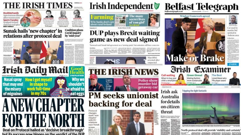 What The Papers Say: Tuesday's Front Pages