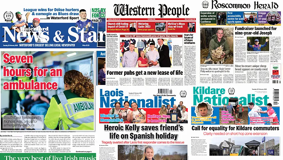 What The Regional Papers Say: Ambulance Wait Times And Quadruplet Lambs