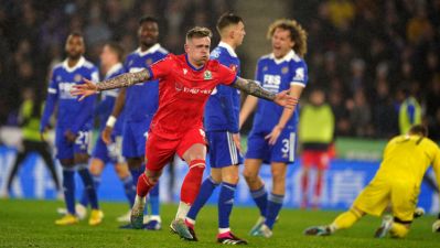 Blackburn Shock Leicester To Reach Fa Cup Quarter-Finals