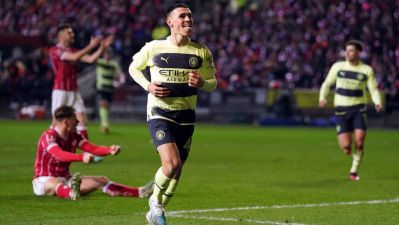 Manchester City See Off Bristol City To Reach Fa Cup Quarter-Finals