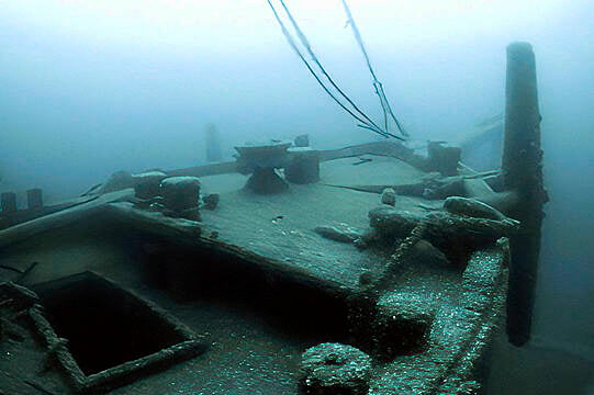 Long-Lost Cargo Vessel Revealed In Lake Huron