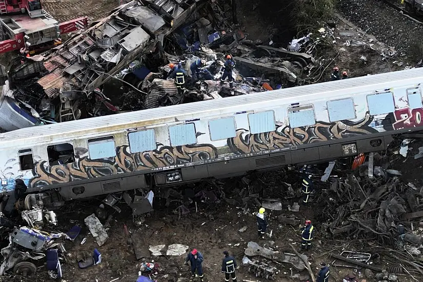 Greek Stationmaster Arrested After Train Crash Kills At Least 38