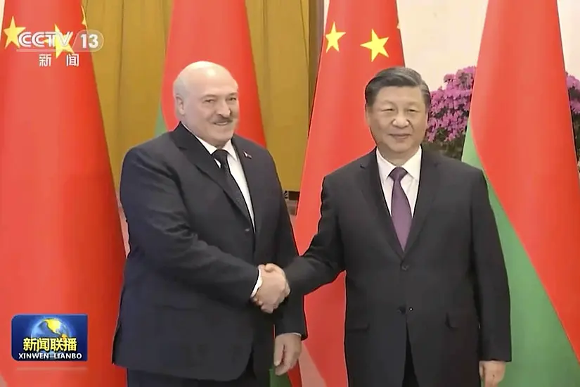 China And Belarus Presidents Call For Ukraine Ceasefire