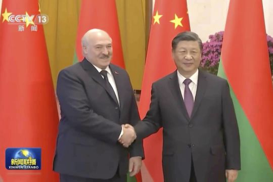 China And Belarus Presidents Call For Ukraine Ceasefire