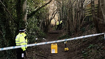 Police Continue Their Search Of Area Where Baby’s Remains Were Discovered