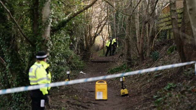 Police Continue Their Search Of Area Where Baby’s Remains Were Discovered
