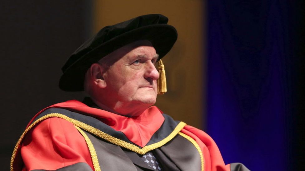 Conferring Ceremony Honouring Bertie Ahern Disrupted By Protestors