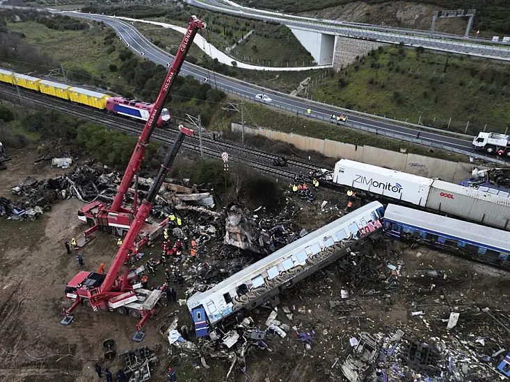 Greek Rail Workers Strike In Protest At Working Conditions After Deadly Crash