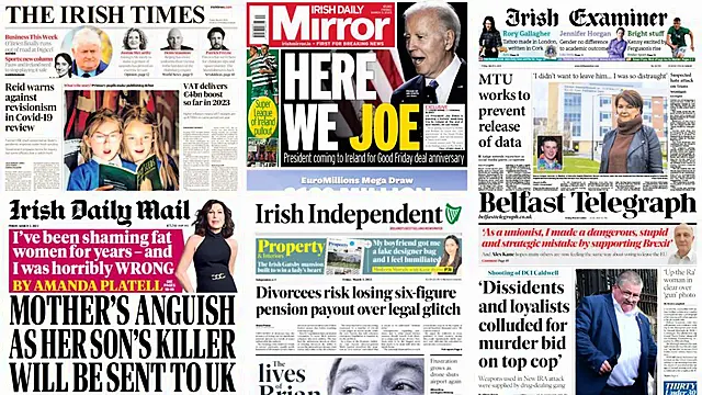What The Papers Say: Friday's Front Pages
