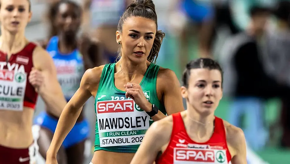 Ireland's Sharlene Mawdsley Qualifies For Semi-Finals At Euro Indoor Championships