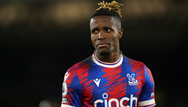 Patrick Vieira Says Eagles Players Must Not Rely On Wilfried Zaha To Lift Them