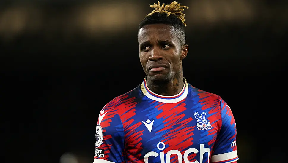 Patrick Vieira Says Eagles Players Must Not Rely On Wilfried Zaha To Lift Them