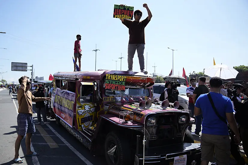 Drivers Strike Over Plan To Remove Jeepneys From Roads In Philippines