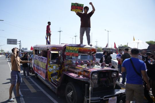 Drivers Strike Over Plan To Remove Jeepneys From Roads In Philippines