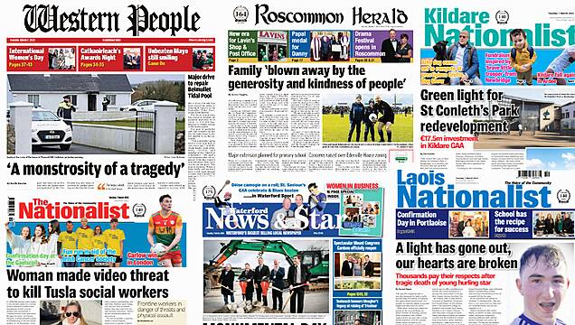 What The Local Papers Say: Castlebar Murder Investigation; North Quays Project Underway