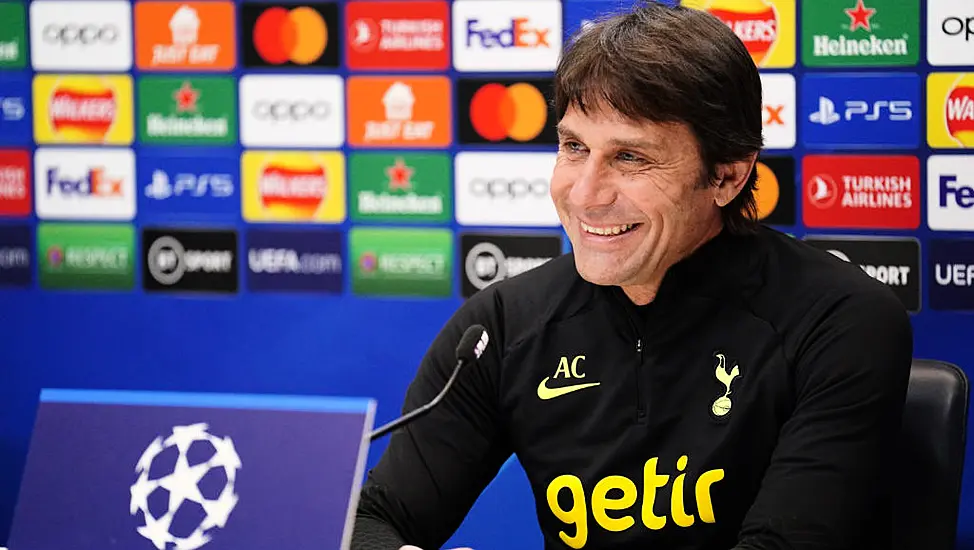 Antonio Conte Raring To Go As He Returns To Tottenham Dugout Against Ac Milan