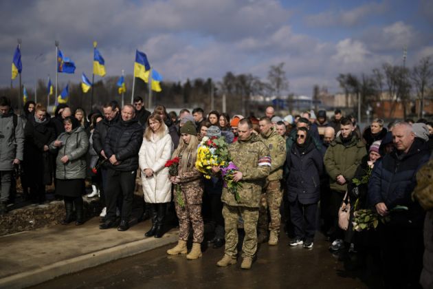 Volunteer medic, 29, buried in Ukraine after being killed by Russian ...