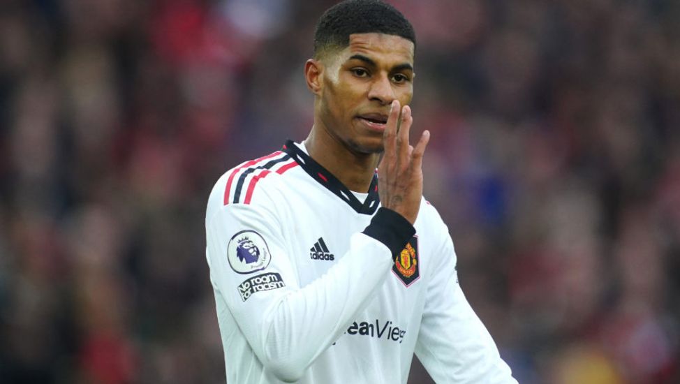 Marcus Rashford Rubbishes ‘Nonsense’ Claim Manchester United Gave Up At Anfield