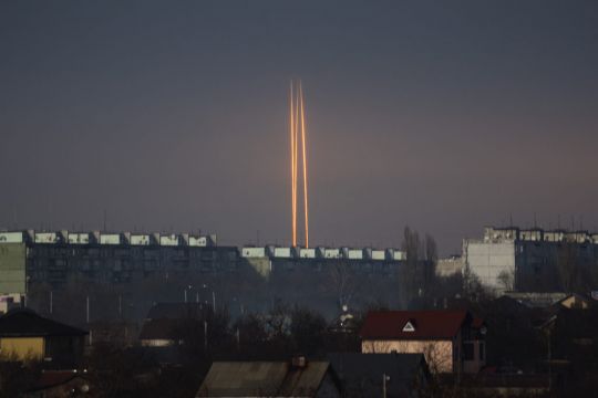 Russian Missiles Target Cities Across Ukraine, Officials Say