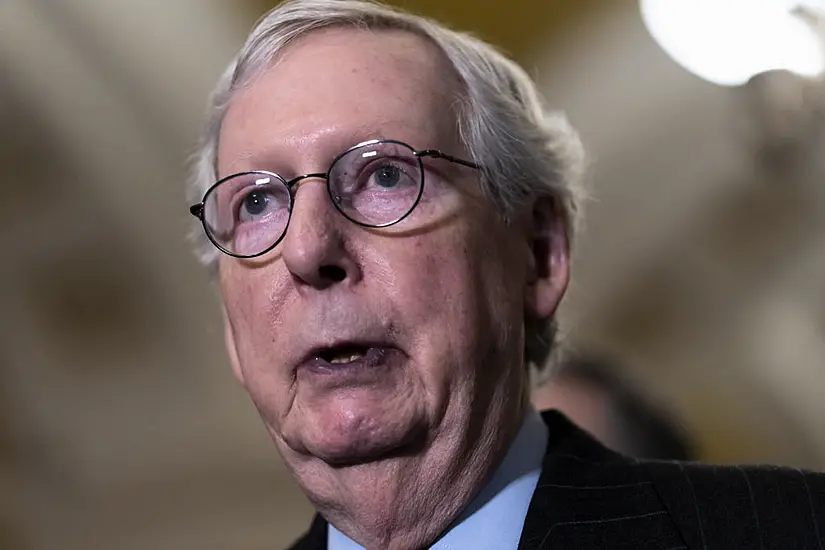 Senate Republican Leader Mitch Mcconnell In Hospital After Fall