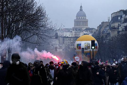 France’s Young People Protest Against Higher Retirement Age