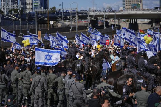 Netanyahu Airlifted To Airport After Protesters Block Road