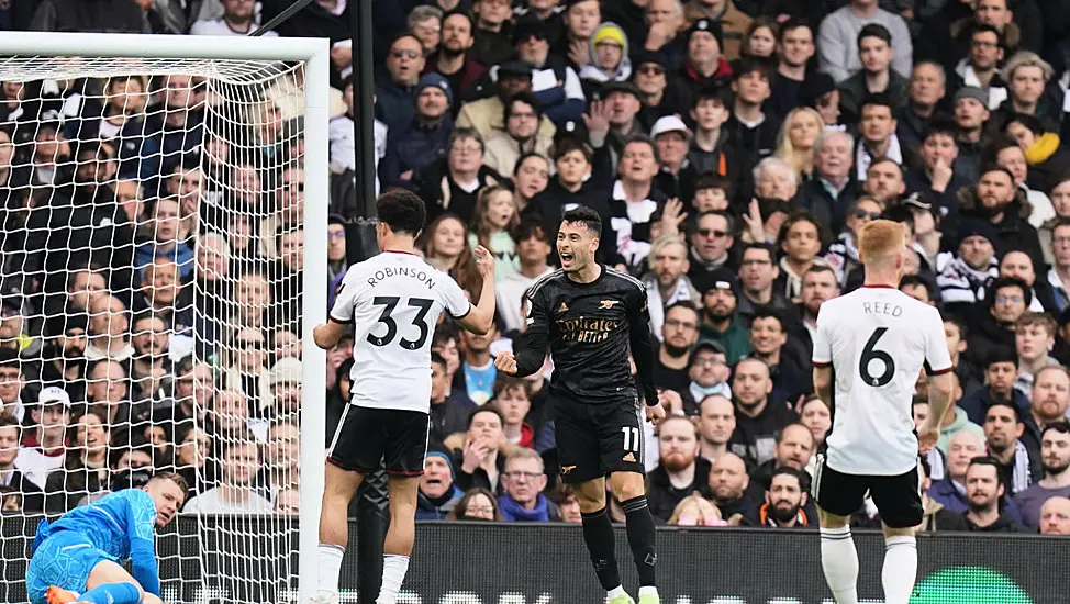 Leandro Trossard Stars As Arsenal Go Five Points Clear At Top With Win At Fulham