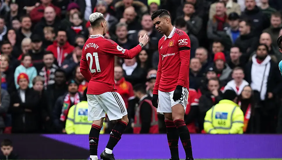 Casemiro Sent Off As Manchester United Are Held By Southampton