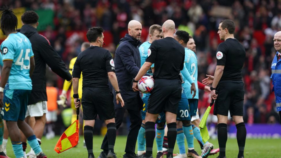 Erik Ten Hag Criticises ‘Inconsistent’ Refereeing After Man United Draw