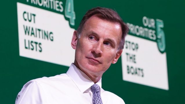 Hunt Working 'At Pace' To Help Tech Firms After Silicon Valley Bank Collapse