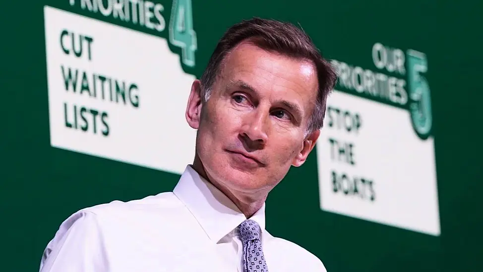 Hunt Working 'At Pace' To Help Tech Firms After Silicon Valley Bank Collapse