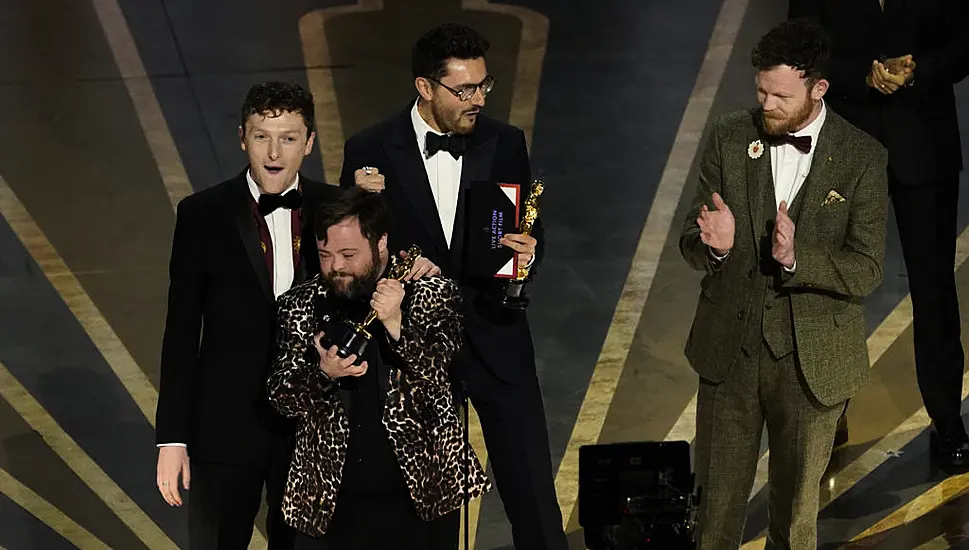 Oscars Audience Sings Happy Birthday To An Irish Goodbye Star James Martin