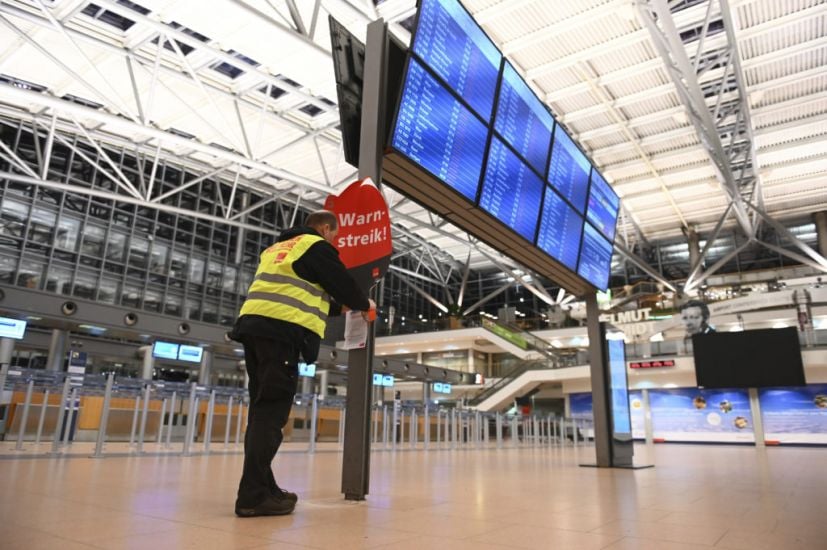 Flights At Several German Airports Disrupted By One-Day Strike