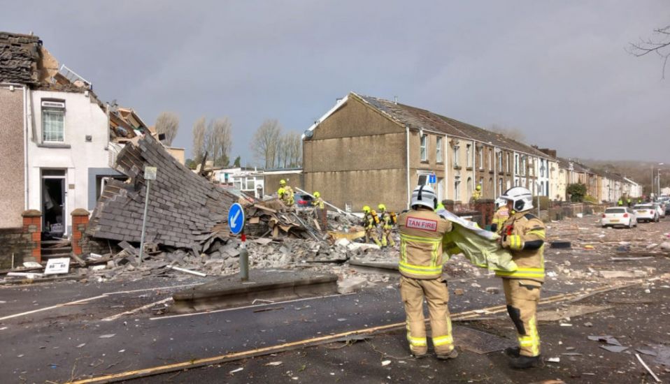 One Missing And Three In Hospital After Suspected Gas Explosion In Wales